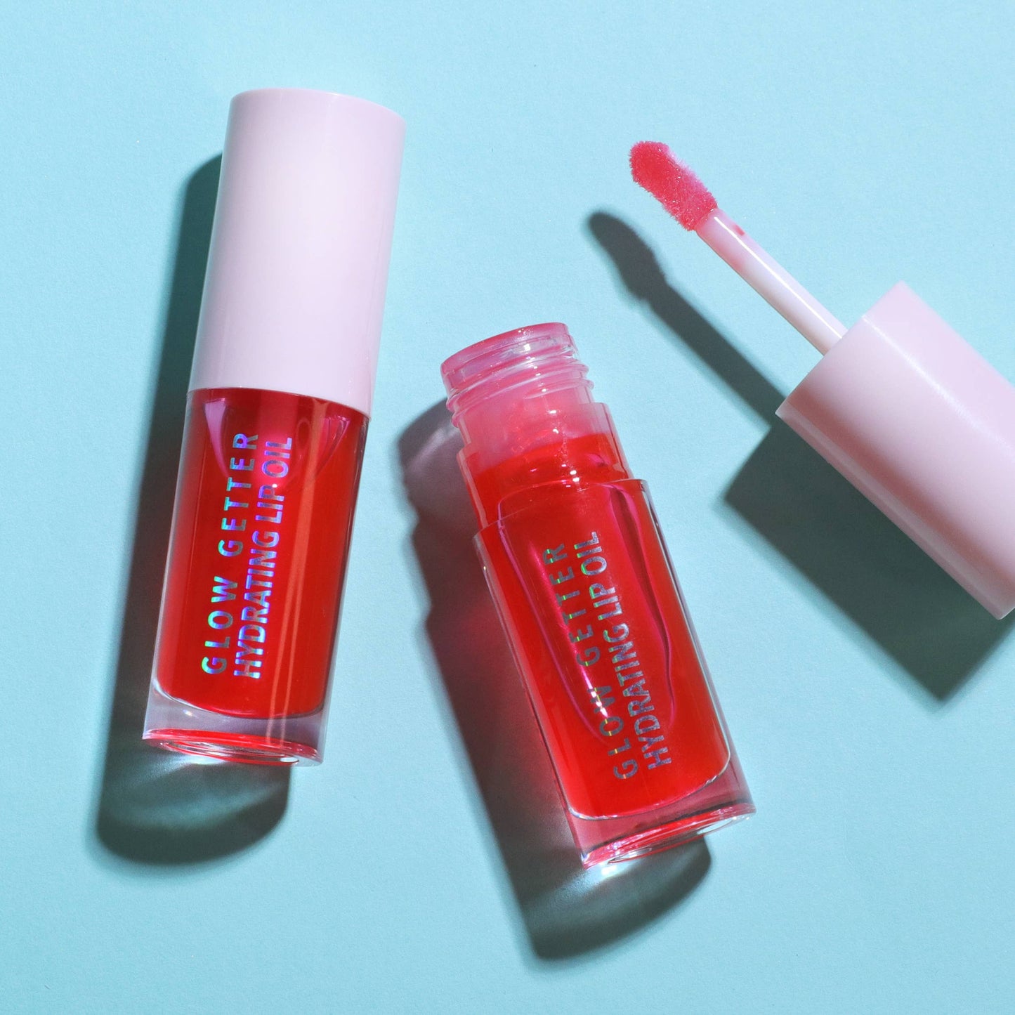 Moira Glow Getter Hydrating Lip Oil - Juicy Red 008