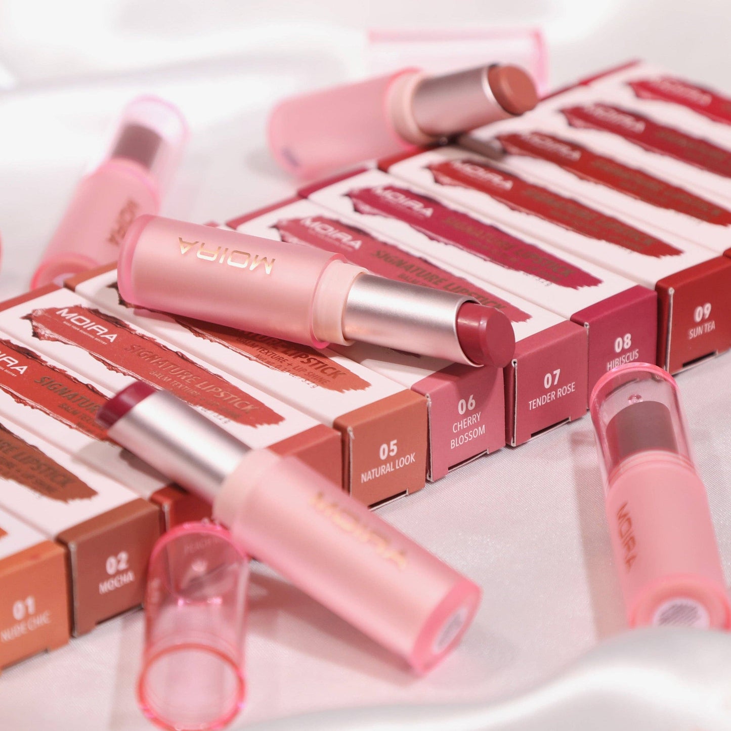 Moira Signature Lipstick - Tender Rose 007