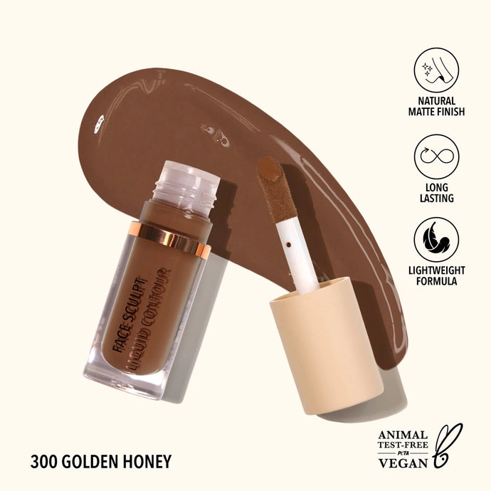 Moira Face Sculpt Liquid Contour - Golden Honey 300