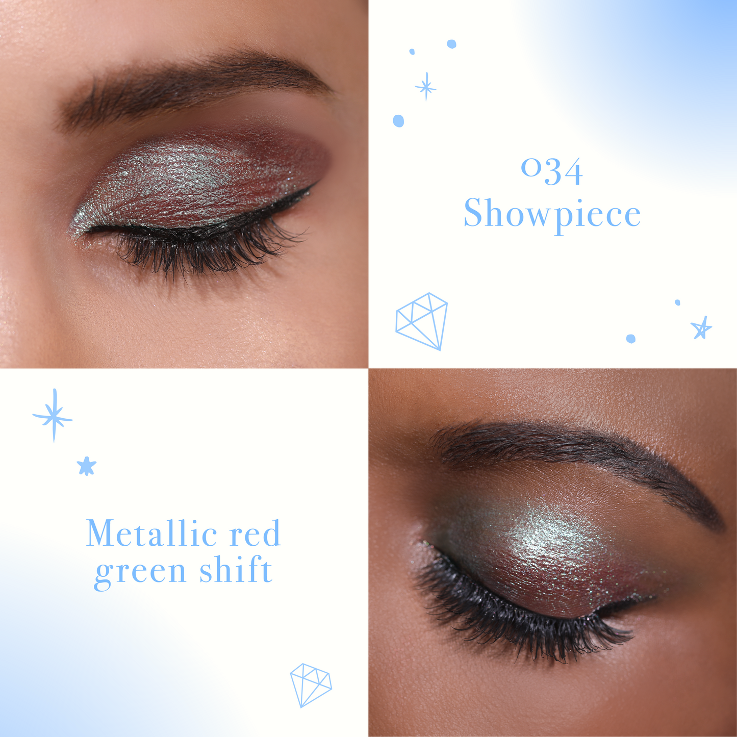 Moira Diamond Daze Liquid Shadow - Showpiece 034