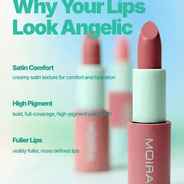 Moira Angel Satin Lipstick - Halo Glow 002