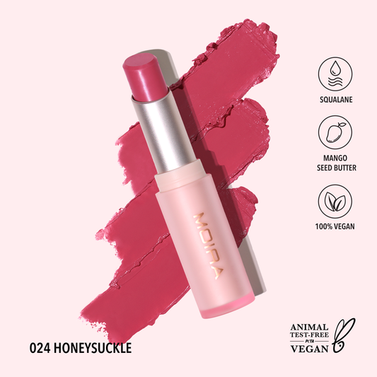 Moira Signature Lipstick - Honeysuckle 024