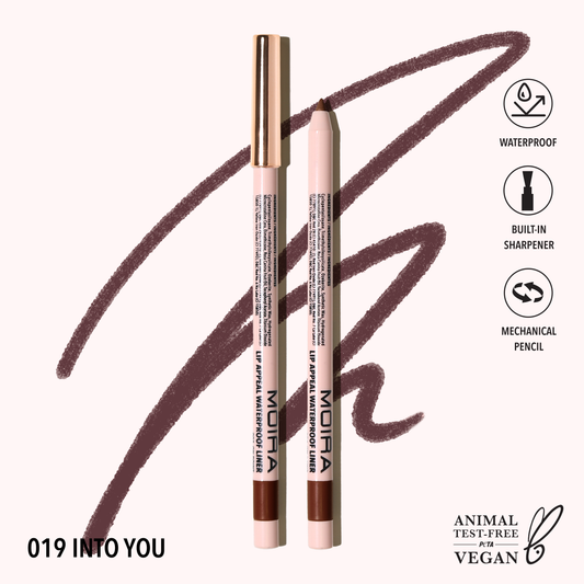 Moira Lip Appeal Waterproof Lip Liner - Into You 019