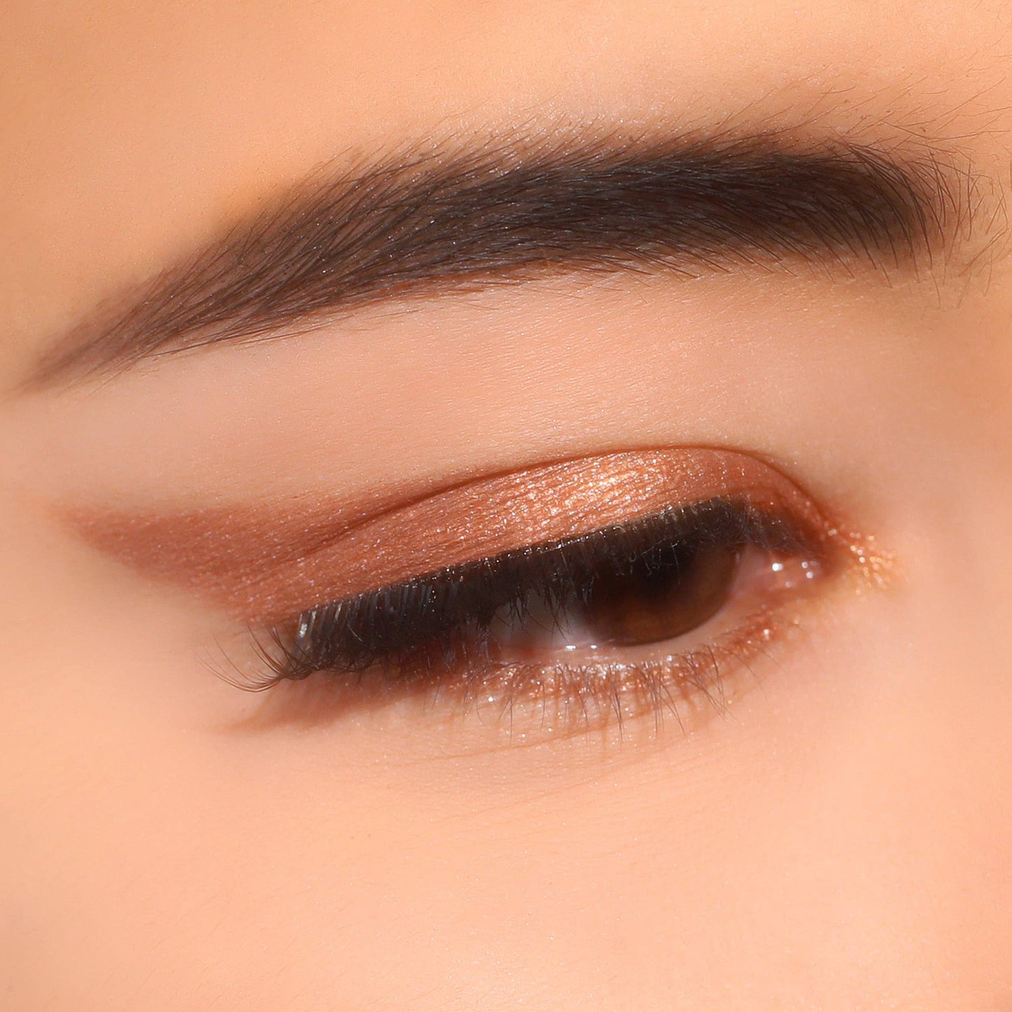Moira Statement Shimmer Eyeliner - Copper 002