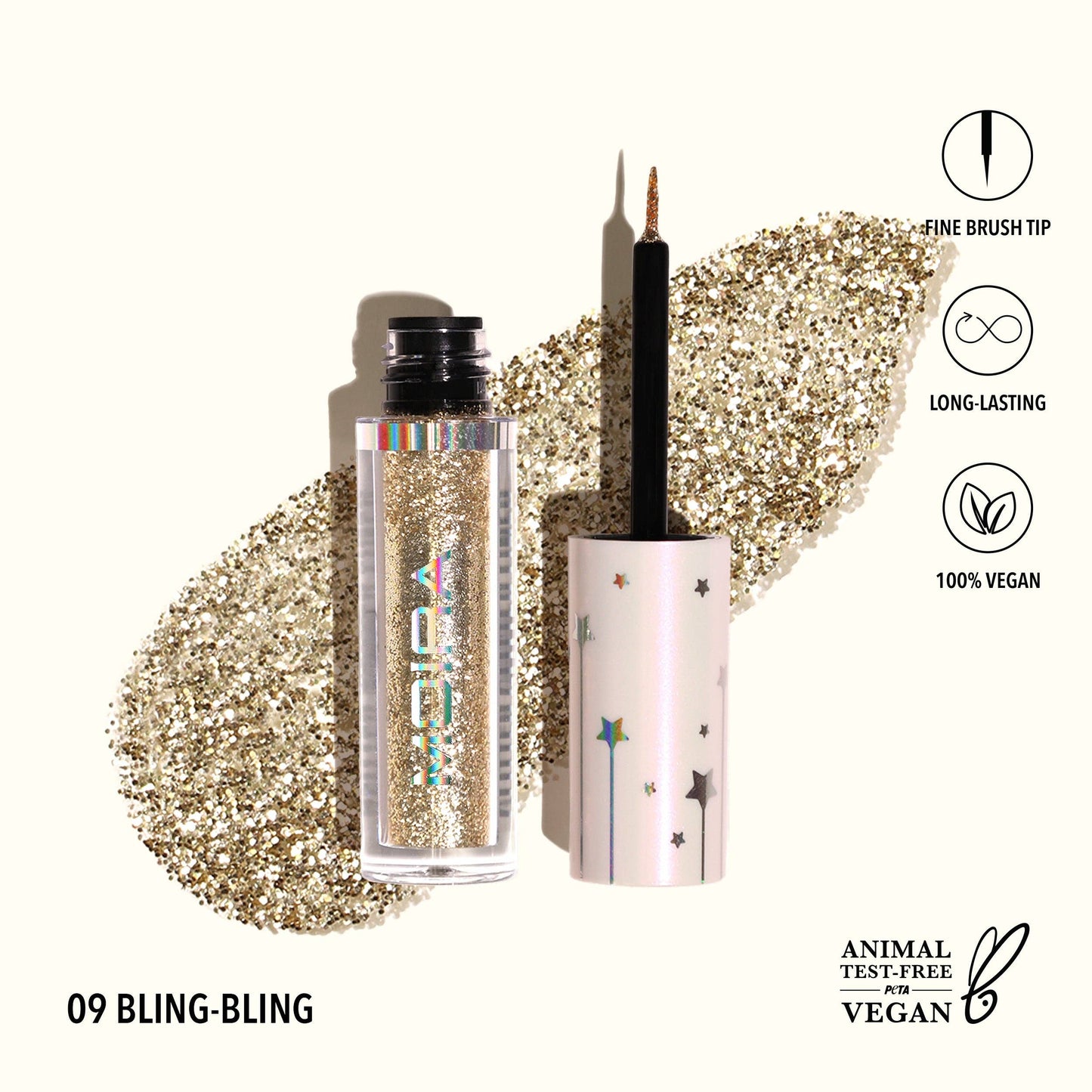 Moira Glitter Glitter Liner - Bling-Bling 009