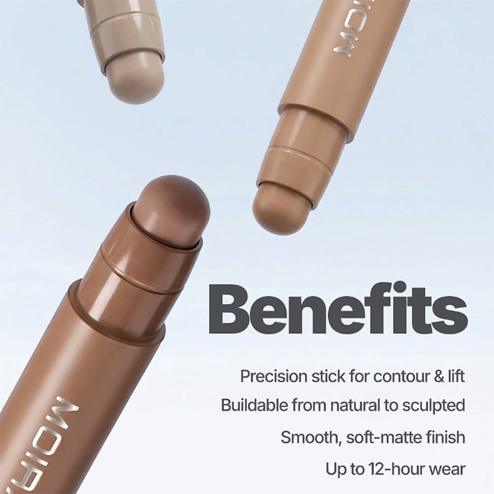 Moira Precision Sculpt Stick Bronzer & Contour - Shade 002