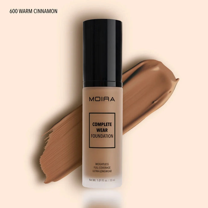 Moira Complete Wear™ Foundation - Warm Cinnamon 600