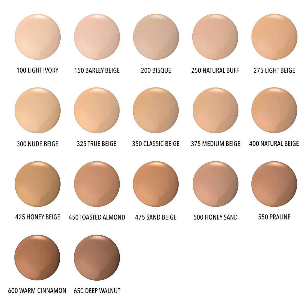 Moira Complete Wear™ Foundation - Natural Buff 250