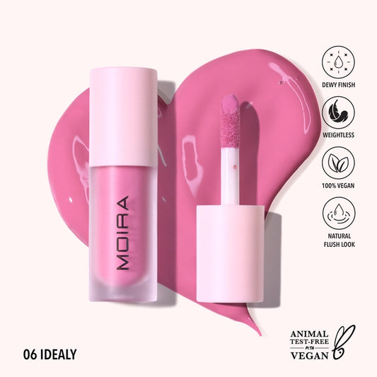 Moira Love Steady Liquid Blush - Ideally 006