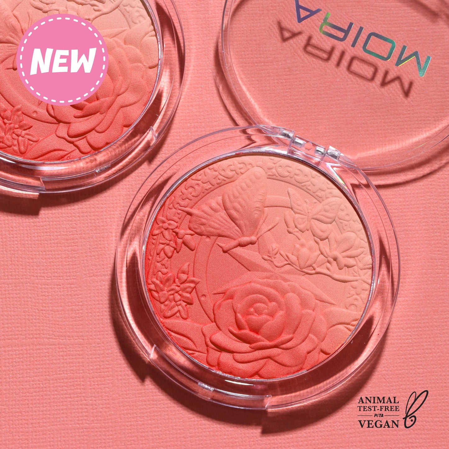 Moira Signature Ombre Blush - Ruby Flush 007
