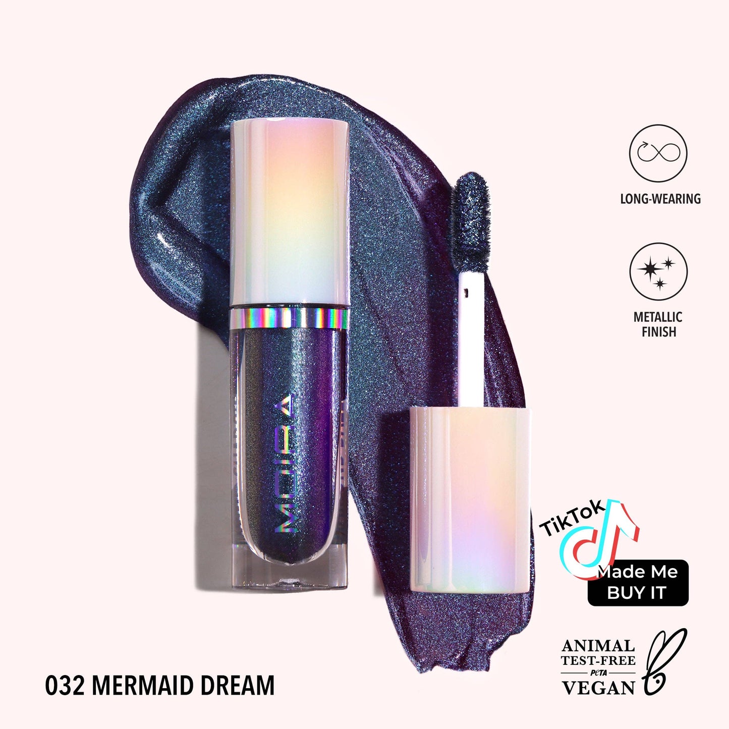 Moira Diamond Daze Liquid Shadow - Mermaid Dream 032