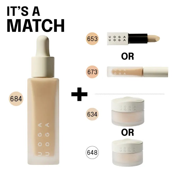 Uoga Uoga Serum Foundation Salty Air 684