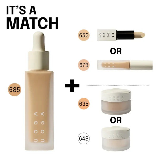 Uoga Uoga Serum Foundation Desolate Shore 685