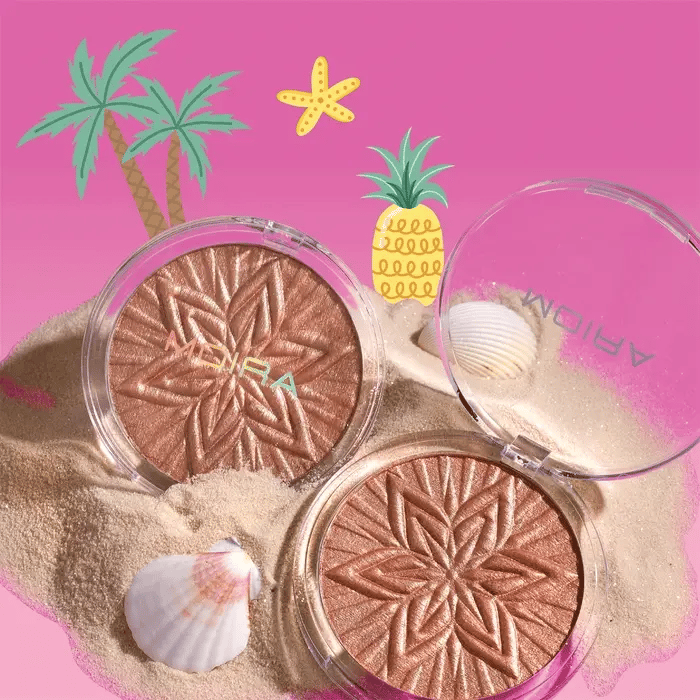 Moira Sun Glow Face & Body Highlighter - Fairy Gold 004