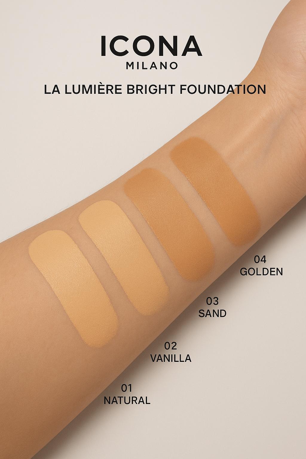 Icona Foundation La Lumiére SPF 30 - Beige 04