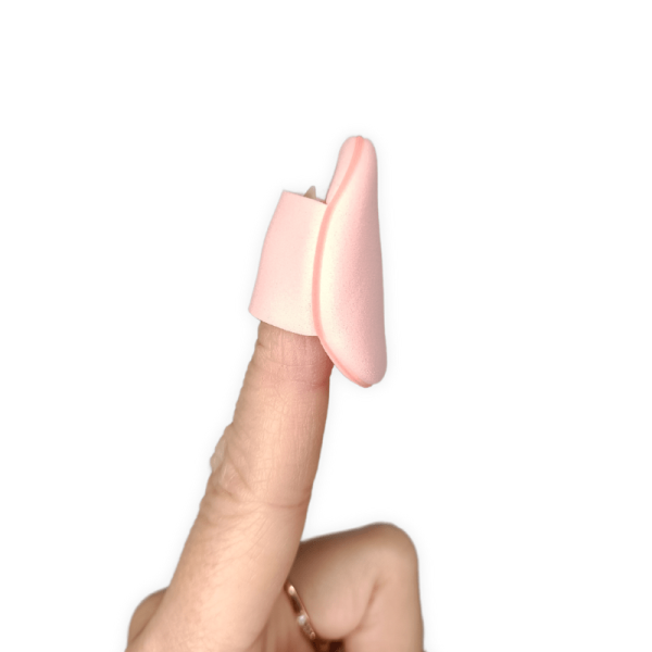 Sponsje vinger-model